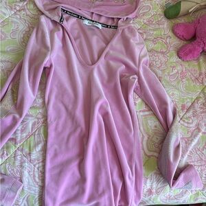 Juicy Couture Pink Hooded dress